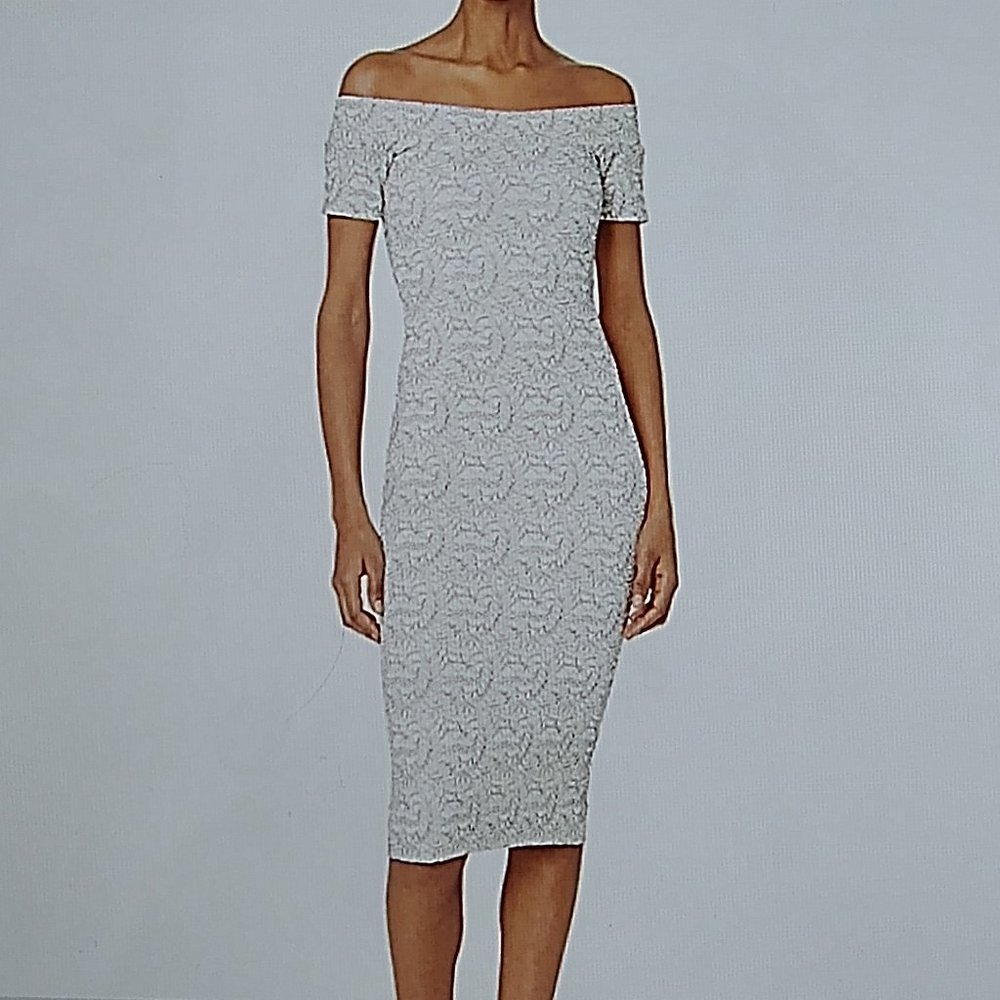 Dress The Population Jemma Midi Lace Dress